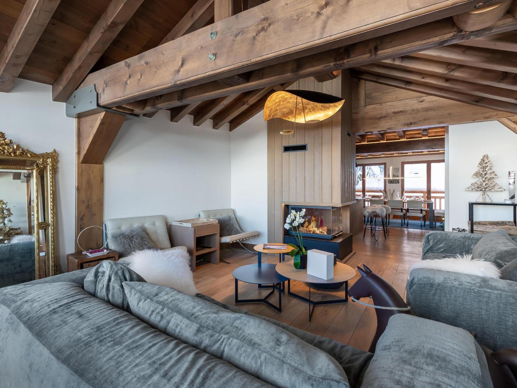 Chalet Entierement Renove Au Centre De Courchevel Village, Ideal Pour 10 Adultes Et 4 Enfants - Fr-1-562-50 Exterior foto